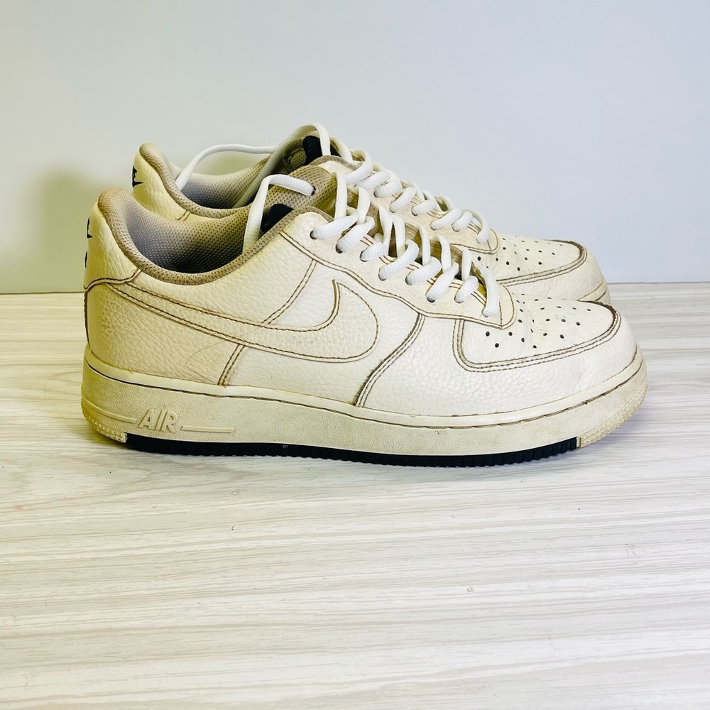 Nike  Air Force 1 low Cream/black Men’s Size US 8 #A02409-100
